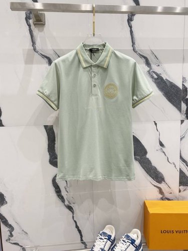Versace 范思哲 翻领polo衫 圆形品牌字母Logo金线刺绣标识 官方同步 商务首选 时尚个性 百搭潮流 纯原品质 原版面料 吊牌 领标 水洗麦 三标齐