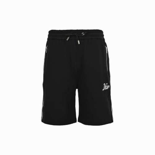 dior 迪奥 25Ss 侧边字母织带短裤 面料采用360克刷毛面料，订染颜色后整蚀毛处理，对照原版做丝滑超柔处理，布面肌理股线清晰明显，垂感一级棒，做工精致都