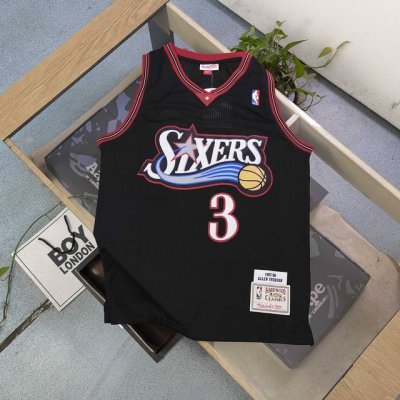 款号：Yss80 顶级刺绣 2025新款Nba耐克Nike费城76人阿伦艾弗森刺绣3号球衣篮球服篮球衣，刺绣字母醒目张扬，图案动感十足，将活力展现得淋漓尽致。无