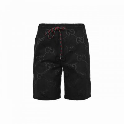 Gucci 古驰 23Ss 提花满印双G短裤 满印提图花裤，百搭神裤，官定网制1:1 ，搭配小脚裤腰部绳抽松紧腰带意随调节大小，辅料三齐标全，时尚潮流单简易搭配