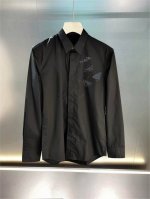 普拉达 。Prada 码数38-43 专柜最新款男士必备款衬衫，100%天然棉，舒服透气，原单狠货，原版面料，柔软舒适，1F上身高端又奢华，足够场面的档次，这款