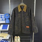 230 #087 当天到货 现货现配 Louis Vuitton路易威登25Ss联名款蔓藤靴线绣花牛仔外套 原28,200购入，联名系列。定制原版斜纹全棉牛仔面