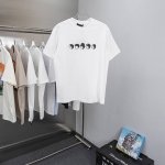 礼盒装 款号Y26码数Xs-S-M-L Louis Vuitton*路易威登、简单百搭款男女同款、白色 Lv 25Ss 小人头人物印花短袖T恤 采用原板独家定制