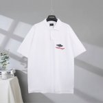 b190# 市场顶级品质 balenciaga 巴黎世家2025Ss 大Logo3M翻领polo衫刺绣字母短袖T恤 logo采用进口田岛刺绣工艺 市场顶级的质量
