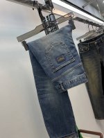 dg杜嘉班那 & 5 新品爆品牛仔裤 奢华感25 Ss官网专柜新品热销 原版复刻Dg皮牌 柔软亲肤牛仔面料 重磅强烈推荐 工艺+洗水外贸品质感细节处理满满到位