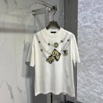 l*新款吊坠字母短袖T恤 颜色:黑色 白色 码数:M-2Xl