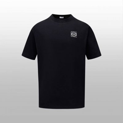 顶级版本 区别通货 Loewe刺绣Logo短袖 颜色：黑色 尺码：Xs S M L 辅料: 全套定制辅料 版型：宽松 无性别区分 男女同款