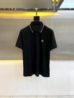 Bur巴宝莉 2025S夏季新品 设计时尚翻领战马polo衫 客供进口顶级100%驻地丝光棉制成 面料质地轻薄 具有优越的防皱性与耐久性 着穿冰丝爽滑 如皮肤衣