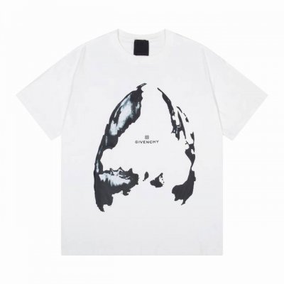 givenchy 纪梵希 虚影大鲨鱼印花短袖 面料 240克双纱高密度纯棉面料 - 工艺: 整件衣服采用精密压花工艺 - 男女同款均可驾驭 - 尺码 M L X