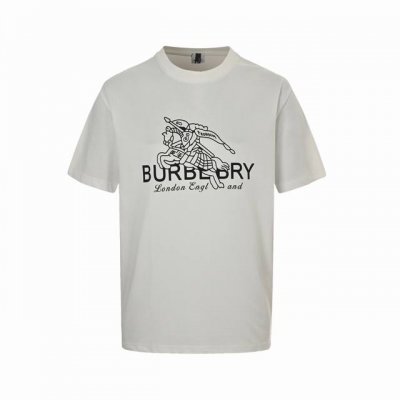 Burberry 巴宝莉 战马印花短袖 今年夏天最新款经典耐看，时尚精简的一款标语T 无多余花里胡哨，随意搭配感受英式风格的独特魅力！客供平纹针织棉布制作，质感