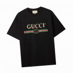 古驰 Gucci 夏季新品 经典双环腰带印花圆领短袖T恤，定织定染260克进口面料，32支双纱平纹无尘蚀毛针织棉，面料柔软亲肤，松软细腻着身感更舒适透气，手感质