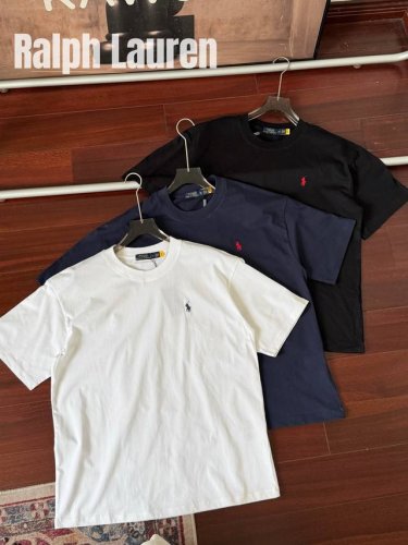 拉夫劳伦Ralph Lauren经典刺绣小马标圆领基础短袖 这两年拉夫劳伦风好大！审美真的有大大提高1打版 可扫码进入Gf网站 Z柜品质 32支260G亲水爽肤