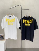 Fendi芬迪独家专供新款原单男士休闲短袖 高端定制 高端版本 时尚百搭爆款进口面料 手感超柔软细腻 穿着亲肤舒适 高端精品 代工厂p精细做工 上身非常赞 男士