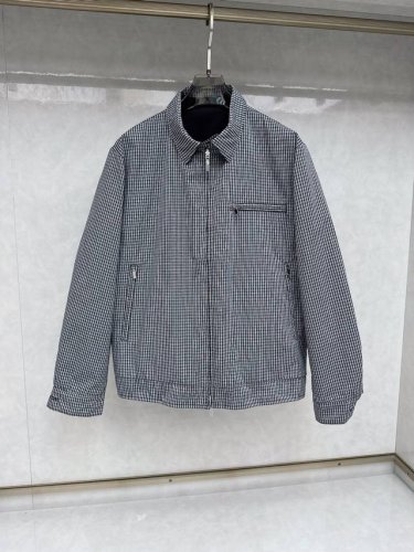 迪奥 Dior 双面衬衣领千鸟格外套-高端定制尤物，品牌专用同款面料：不易起皱，笔挺有型-立体感强，洗水、克重检验达标。任何人都可以轻松驾驭 时尚立体剪裁完美塑