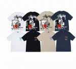 上新款号：S114 Stussy斯图西 Stussy X David Carson 联名款 背面印花图案徽标圆領套短袖 Ss24 常規T恤 男女同款 原版打造