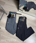 上新 Arcteryx 始祖鸟 Cronin 纯色Logo徽标耐磨舒适直筒休闲裤 百搭神裤 四季可穿！ 亚洲短版S 符合亚洲人身材 自配腰带更好看 14585版