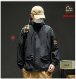 P230 春季上新 刺绣Logo 福神Evisu冲锋衣系列，海外秋季限定全新系列连帽冲锋衣防风连帽夹克外套连帽外套 : 拼接风经典 诠释个性的涂鸦卡通潮流风格