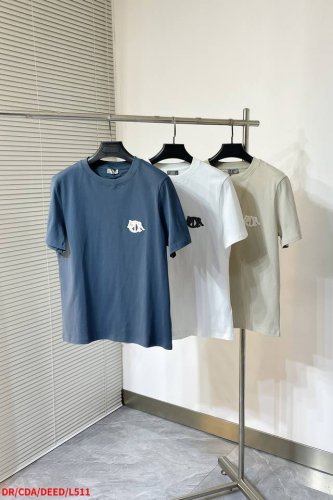 L511 Dr迪奥25Ss字母刺绣棉质短袖T侐 原版开 渠道限定新款 基础百搭 ，整件从面料，辅料，颜色，所有的一切都是定制定染的，非市场通货可比客供定织100