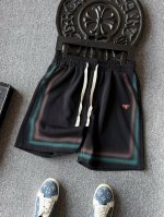 专柜顶级新品！ 人气爆款！Prada 普拉达专柜新品彩虹条扎染长绒棉短裤！恒隆在售万元级，款号：9996 普拉达家今年最新新疆长绒棉面料！整条摸起来柔软细腻，高