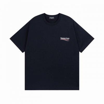 Balenciaga 巴黎世家海经典款可乐印花短袖 面料：采用32支230G精棉双纱面料，不起球 不缩水 不褪色，同缸定染32支双股1×1螺纹 面料舒适亲肤无异