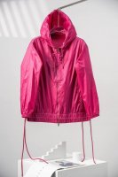 Moncler盟可睐 后背Logo印花拉链连帽夹克外套