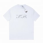 p80#D035 dior 迪奥24Ss早春夏新款短袖，品牌字母Logo数码印花，官网同步，专柜纯棉面料！贴肤舒适，耐看又好穿，经典简约Logo设计，原厂工艺一