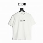 dior X Stone Island 25Ss 迪奥石头岛短袖T恤 面料采用定制240G 26支特滑双股精棉平纹高密无尘全棉布料 前幅高密度加厚 走线平整 代