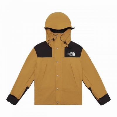 230 The North Face 北面Tnf 经典1990冲锋衣 土黄 高端版本 1、面料：采用戈尔公司2L双层Gore-Tex面料，面料表层做超高强度防水