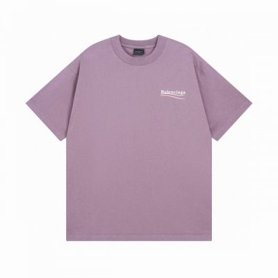 Balenciaga 巴黎世家2025 Ss 可乐海浪印花拉裂洗水做旧短袖T恤 本市场No.1的质量 真正天花板品质 全部原版开发注意细节图 避免被盗图商家混发