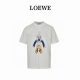 本地自取160 loewe/罗意威 25Ss 卡通人偶印花短袖 官网在售新款 轻盈棉质平纹针织 T 恤， 正面饰有 Loewe Jewellery Acroba