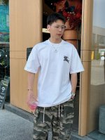 bbr* 顶级货品2025春夏新款首发专柜最新款短袖圆领T恤 高端订制 设计前卫时尚！品牌Logo重工艺设计 高端定制260克面料.手感柔软.穿着舒适.专柜级别