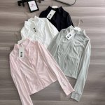 Lululemon 露露乐蒙 四色立领夏季原纱小蛮腰冰感防晒衣 女款上衣 它简直就是防晒界的翘楚！后背透气设计 只需这一件，就能拥有防紫外线、透气等超多实用功能
