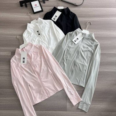 Lululemon 露露乐蒙 四色立领夏季原纱小蛮腰冰感防晒衣 女款上衣 它简直就是防晒界的翘楚！后背透气设计 只需这一件，就能拥有防紫外线、透气等超多实用功能