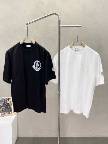 moncler蒙口独家专供新款原单男士休闲短袖 高端定制 高版本 时尚百搭爆款进口面料 手感超柔软细腻 穿着亲肤舒适 高端精品 代工厂P精细做工 上身非常赞 男