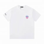 款号T62 克罗心 短袖T恤 男女同款 -采用原版280G100%纯棉面料 柔软舒适 螺纹同缸定染零色差 独家品质区别通货 欢迎对比 -颜色： 黑色 -码数：X