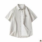 arc’Teryx始祖鸟 独家实拍上新夏季高品质短袖衬衫男女夏季宽松情侣休闲户外衬衣纯色五分袖衬衫，本季主打，货源充足，放心主推，高端品质，经典设计，做工出色，