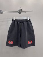 巴黎 ｜ 新款短裤，成衣洗水炒色吊磨加四面印花工艺，男女同款，100%棉，尺码Sml