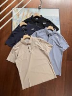 上新 Helly Hansen海丽汉森 冰丝速干无痕夏新款翻领胸标Logo短袖T恤，夏季polo衫短袖，四色可选，商务休闲简约风，上身帅气百搭，夏季必备百搭奢潮