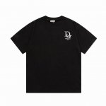 隔天到 Dior迪奥 Cd字母刺绣 提花 Logo标识精致升级 原版面料 官方同款 短袖T恤 定制 同缸染面料 手感非常舒服 春夏最新版本 颜色: 黑色 尺码：