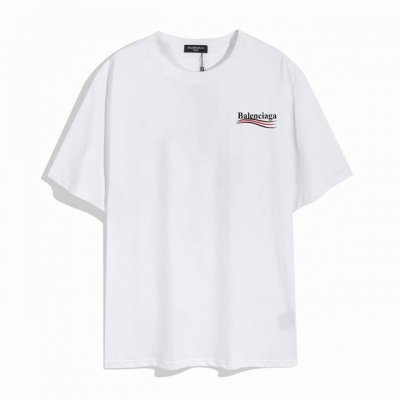 Balenciaga 巴黎世家可乐短袖， 品质升级，精致做工，手感柔软，充满了复古工艺还拥有厚实的手感，标志性的图标，独有的辨识度。高克重纯棉质感一流！男女同款