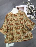 人丝香云纱萝底上衣，S-Xl