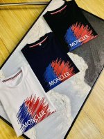 官网同款可穿205斤 蒙口Moncler 原单品质 2025最新款短袖 精选专柜订制顶级双丝光棉进口面料 所有细节做工完美1比1复刻 还原正品百分百 原版五金