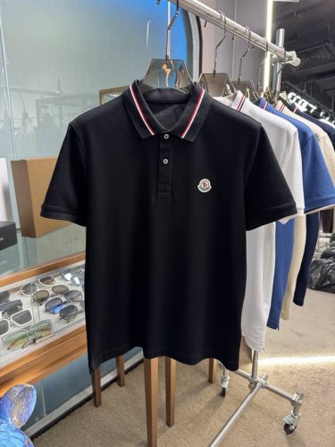 上新 25Ss M家 早春新款起脚中珠面料 Polo 原版定制 进口纱线色染 经典百搭 码数48-56