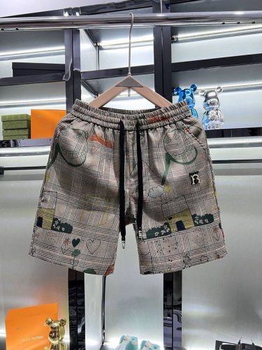 直 品牌 Burberry 巴宝莉 2025Ss夏季新款 原单专柜休闲短裤 奢华经典品牌原版Logo配饰 专柜热销款 身穿着非常舒适 低调不失奢华 穿出去非常有