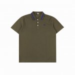 loewe 罗意威 胸口拼色刺绣Logo短袖Polo衫 专用定制面料 G蜂窝珠地棉，定织定染。领子螺纹为三色提花定制扁机制成，胸前立体拼色高密绣花，无毛边。衣服