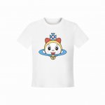 Vivienne West Wood 西天后薇薇安 2025夏季新款动漫系列土星设计款哆啦A梦Logo正肩短袖T恤 女款 全网独家纯棉高品质 款号：Vi22 尺