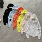 发 露露女士夏季新款连帽防晒衣 轻盈防晒 自在随行 Upf80+ 高效防晒 专业级防晒科技 有效阻隔99%紫外线 无惧烈日侵袭 采用Light Luxtreme