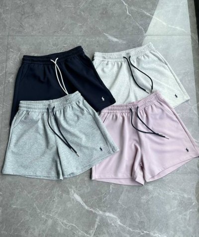 ralph Lauren拉夫劳伦爆款短裤 颜色：盐白，麻灰色，粉色，深藏青 尺码：M，L，Xl 面料：70%棉，20%聚酯纤维，10%氨纶 夏季Ralph La