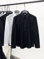 新品 Loe 罗家族男士时装款商务休闲简约长袖衬衫，贸易公司渠道货，25四季新品，纯正血统品质，买手店里的人气热款，经典王牌单品！ 整体的设计符合Loe家美学设