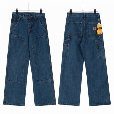 8151 Carhartt Wip 卡哈特工装双膝裤伐木裤Cleanfit工装宽松直筒长裤B01Vibe风 卡哈特Vintage牛仔裤B01非常Cleanfit